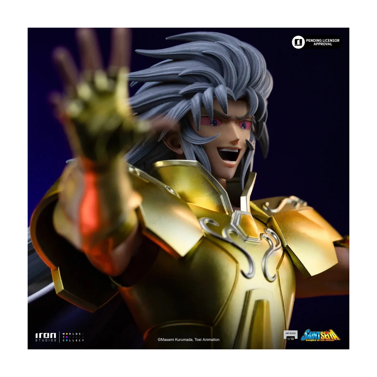 Iron Studios - Saint Seiya - Gemini Saga Art Scale 1/10 - Knights of the Zodiac