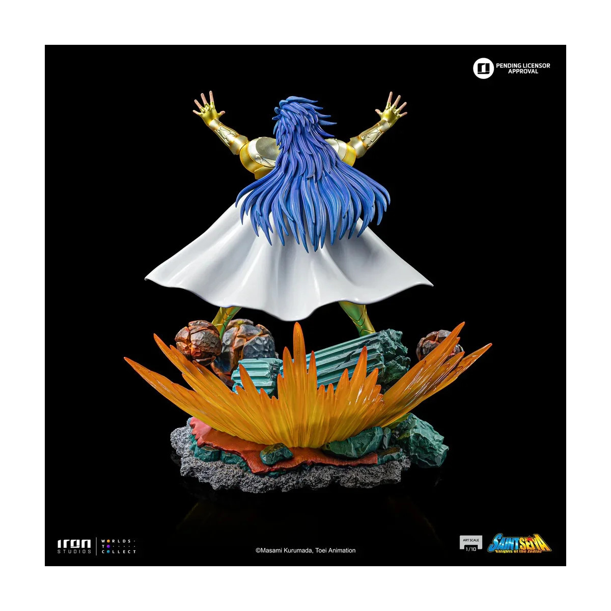 Iron Studios - Saint Seiya - Gemini Saga Art Scale 1/10 - Knights of the Zodiac