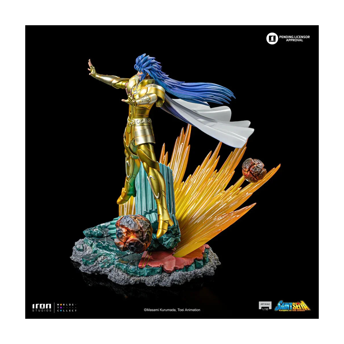 Iron Studios - Saint Seiya - Gemini Saga Art Scale 1/10 - Knights of the Zodiac