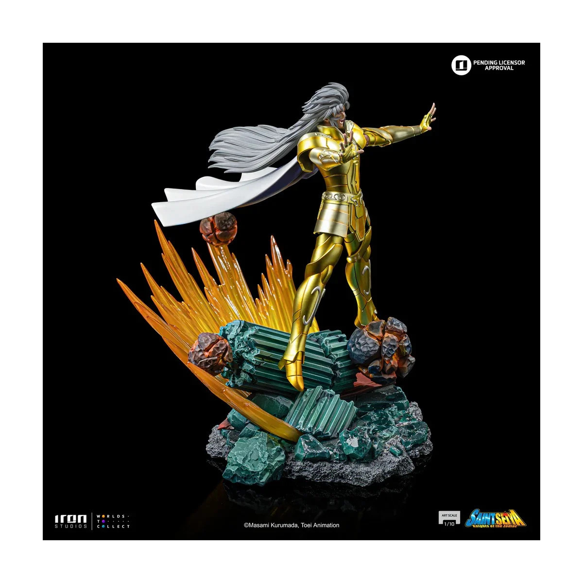 Iron Studios - Saint Seiya - Gemini Saga Art Scale 1/10 - Knights of the Zodiac