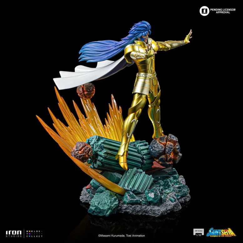 Iron Studios - Saint Seiya - Gemini Saga Art Scale 1/10 - Knights of the Zodiac
