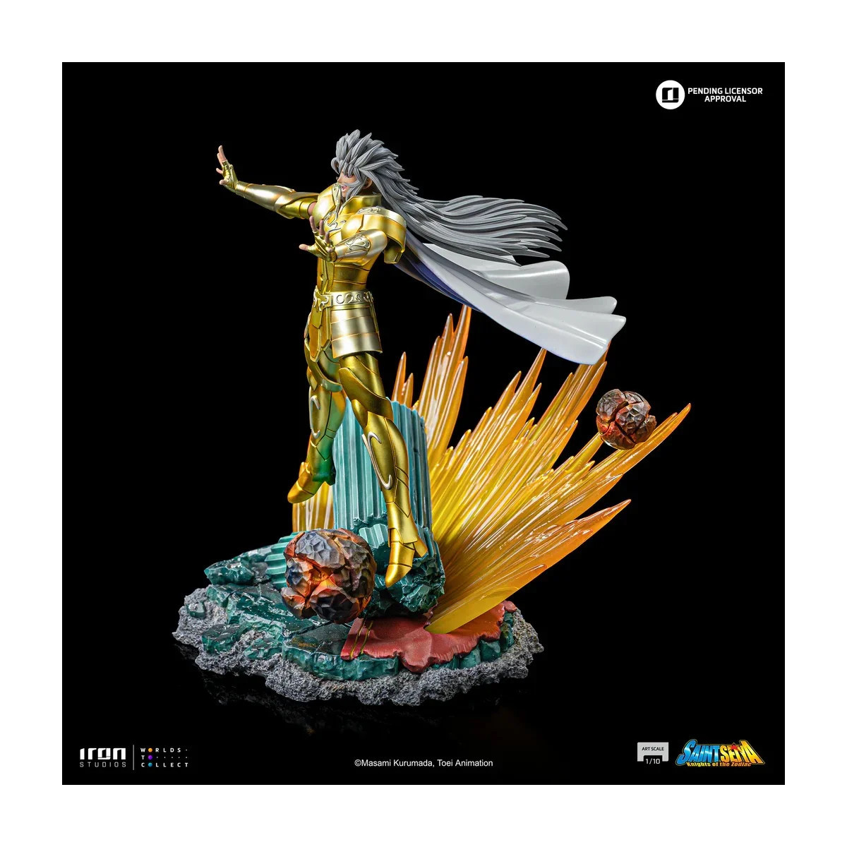 Iron Studios - Saint Seiya - Gemini Saga Art Scale 1/10 - Knights of the Zodiac