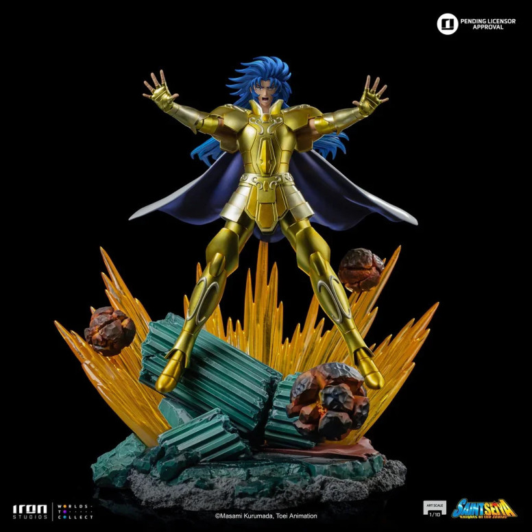 Iron Studios - Saint Seiya - Gemini Saga Art Scale 1/10 - Knights of the Zodiac