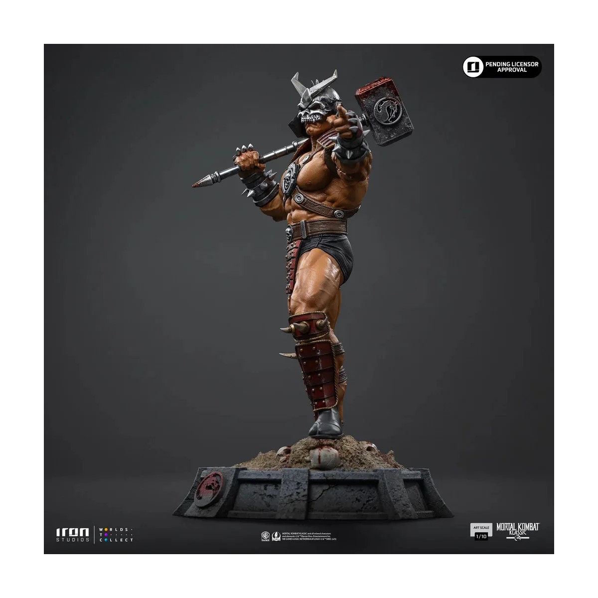 Iron Studios - Mortal Kombat - Shao Khan Art Scale 1/10