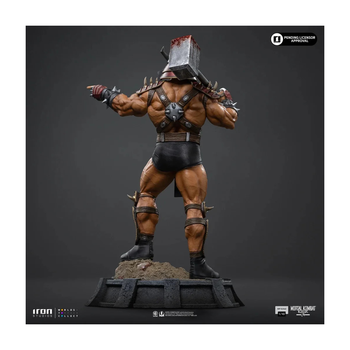 Iron Studios - Mortal Kombat - Shao Khan Art Scale 1/10