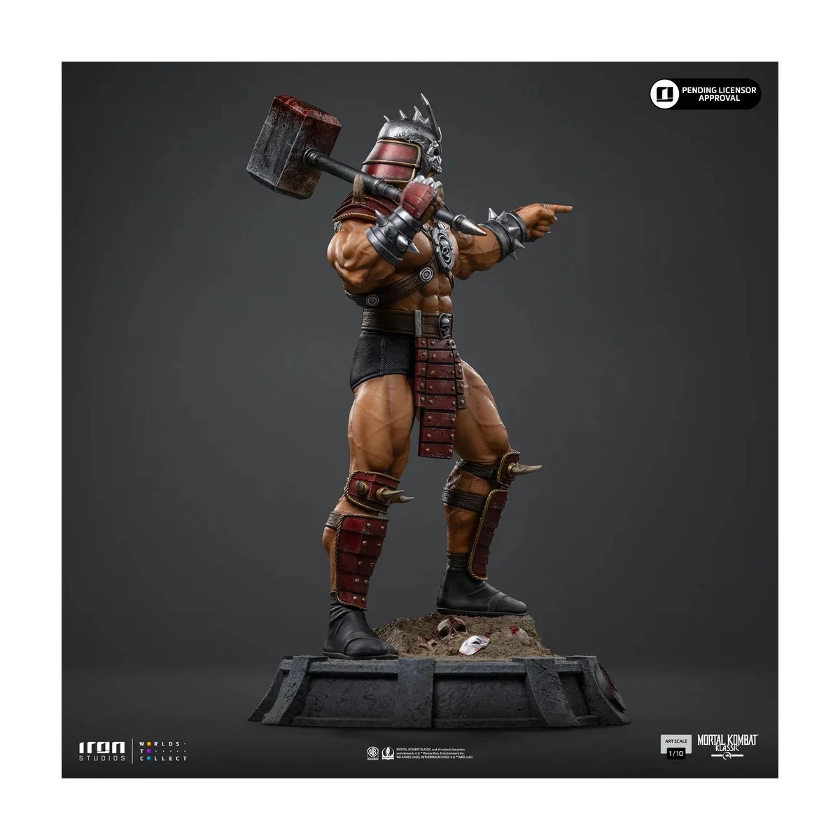 Iron Studios - Mortal Kombat - Shao Khan Art Scale 1/10