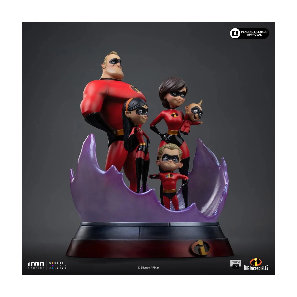 Iron Studios - Disney Pixar - The Incredibles Art Scale 1/10