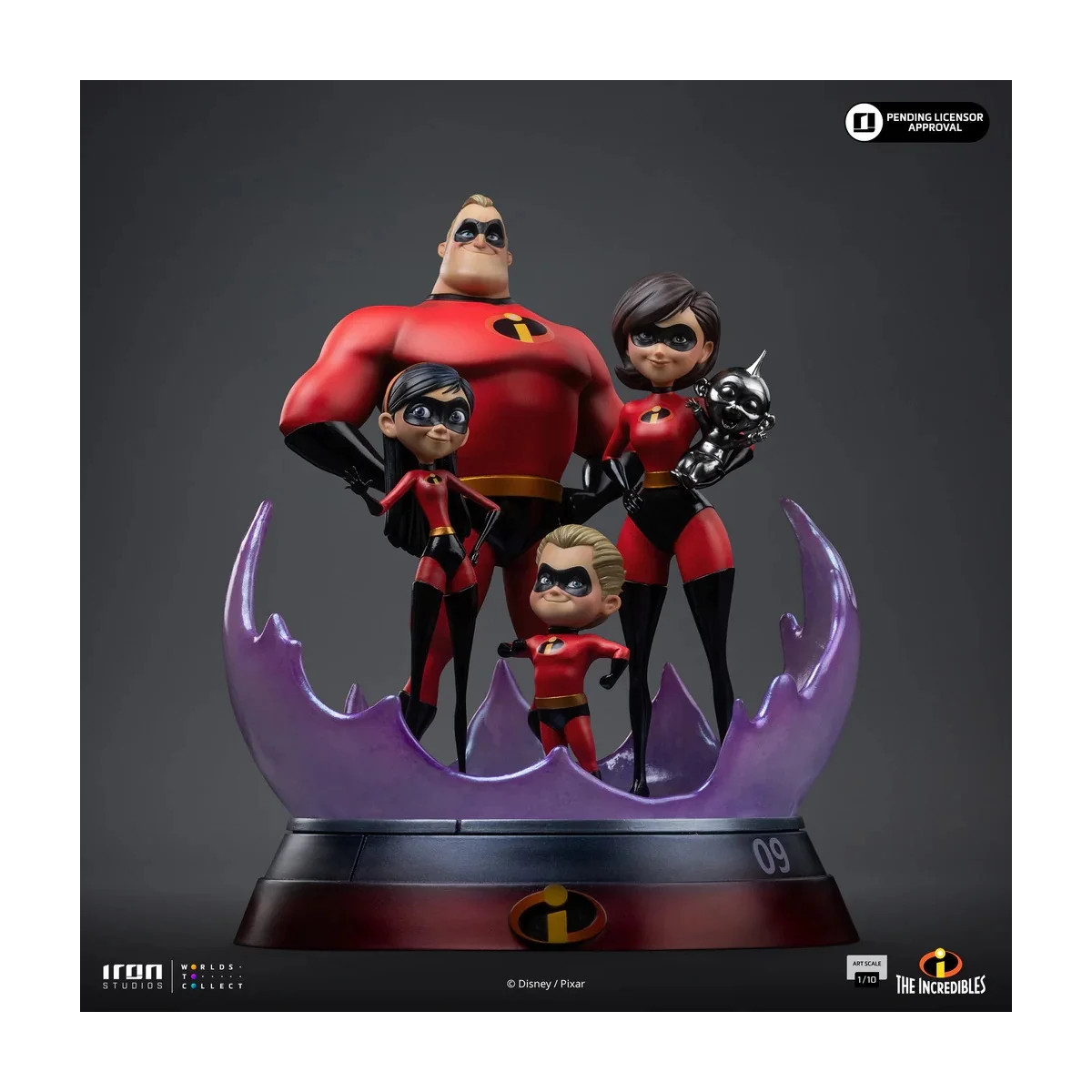 Iron Studios - Disney Pixar - The Incredibles Art Scale 1/10
