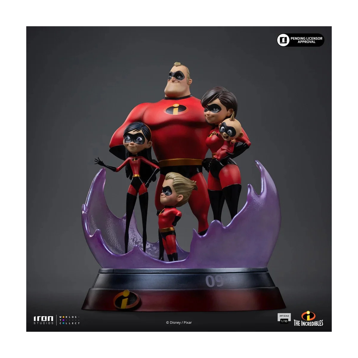 Iron Studios - Disney Pixar - The Incredibles Art Scale 1/10