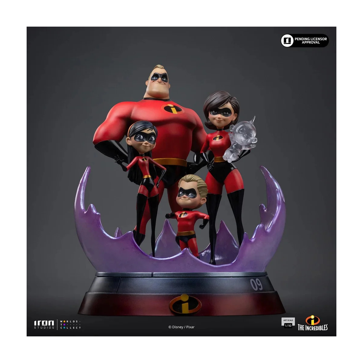 Iron Studios - Disney Pixar - The Incredibles Art Scale 1/10