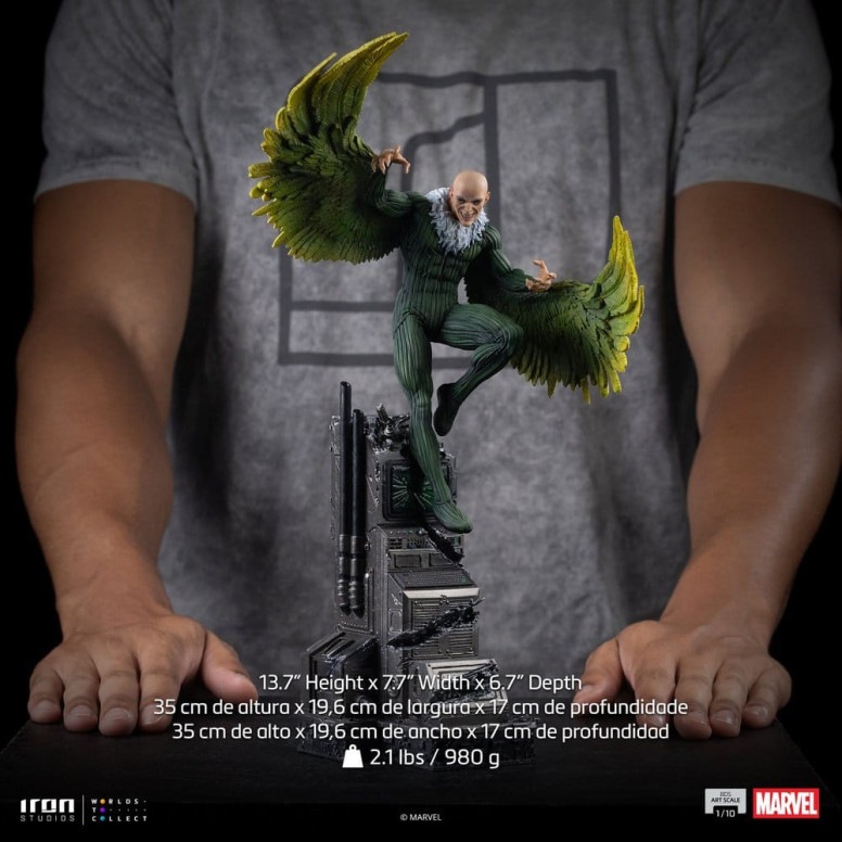 Iron Studios Marvel Comics - Spider-Man Vs Villains - Vulture BDS Art Scale 1/10