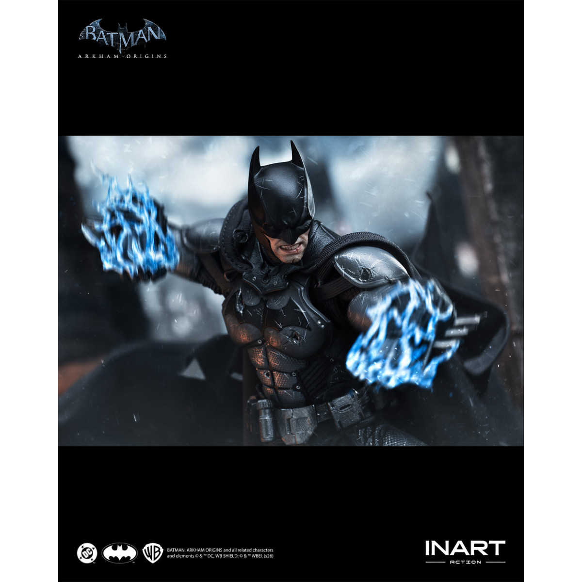 INART - Batman (Battle Damaged Version) - Batman: Arkham Origins 1/12 Scale Figure