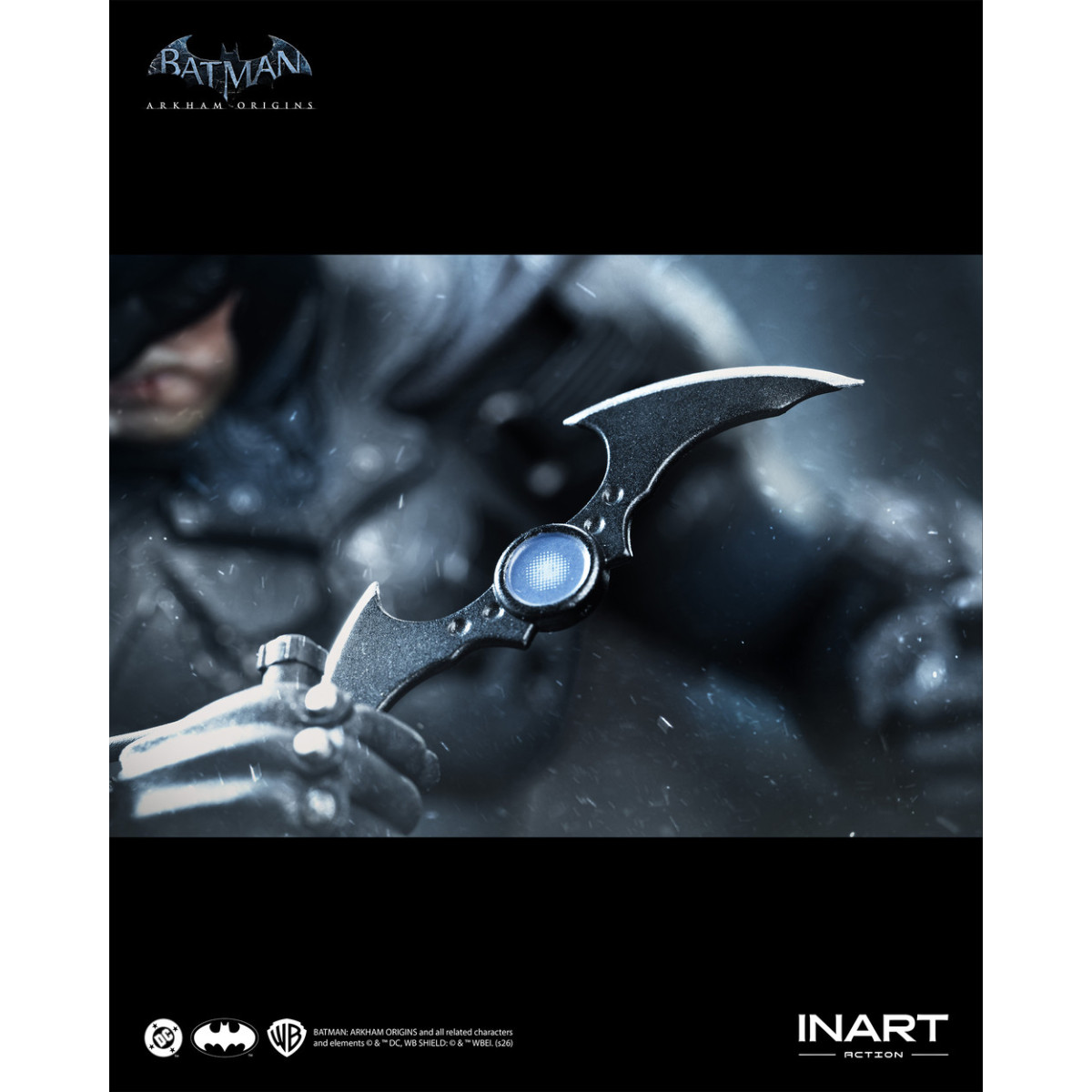 INART - Batman (Battle Damaged Version) - Batman: Arkham Origins 1/12 Scale Figure