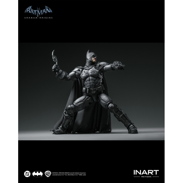 INART - Batman (Battle Damaged Version) - Batman: Arkham Origins 1/12 Scale Figure