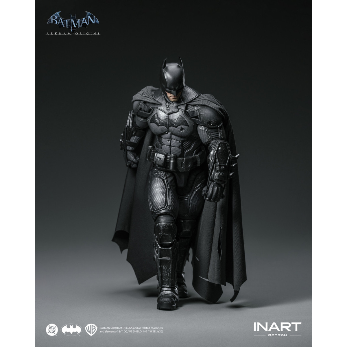 INART - Batman (Battle Damaged Version) - Batman: Arkham Origins 1/12 Scale Figure