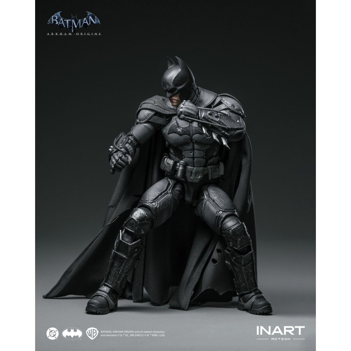 INART - Batman (Battle Damaged Version) - Batman: Arkham Origins 1/12 Scale Figure