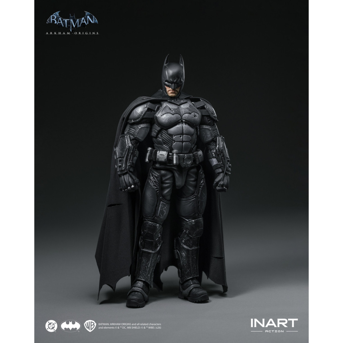 INART - Batman (Battle Damaged Version) - Batman: Arkham Origins 1/12 Scale Figure
