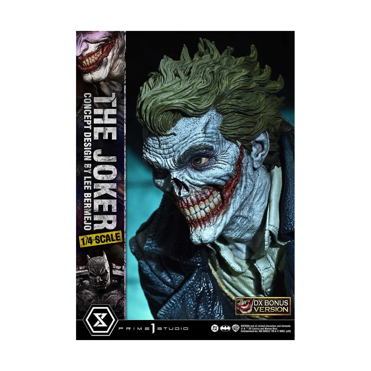 Prime 1 Studio - The Joker (Concept Design by Lee Bermejo) DX Bonus Version - Ultimate Premium Masterline Series 1/4