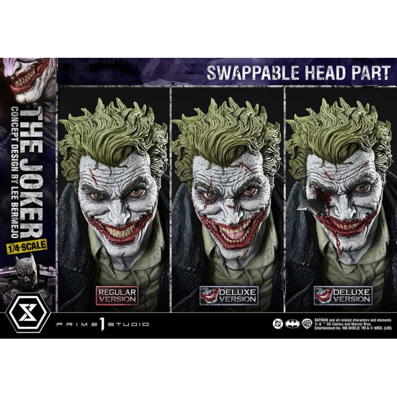 Prime 1 Studio - The Joker (Concept Design by Lee Bermejo) DX Bonus Version - Ultimate Premium Masterline Series 1/4