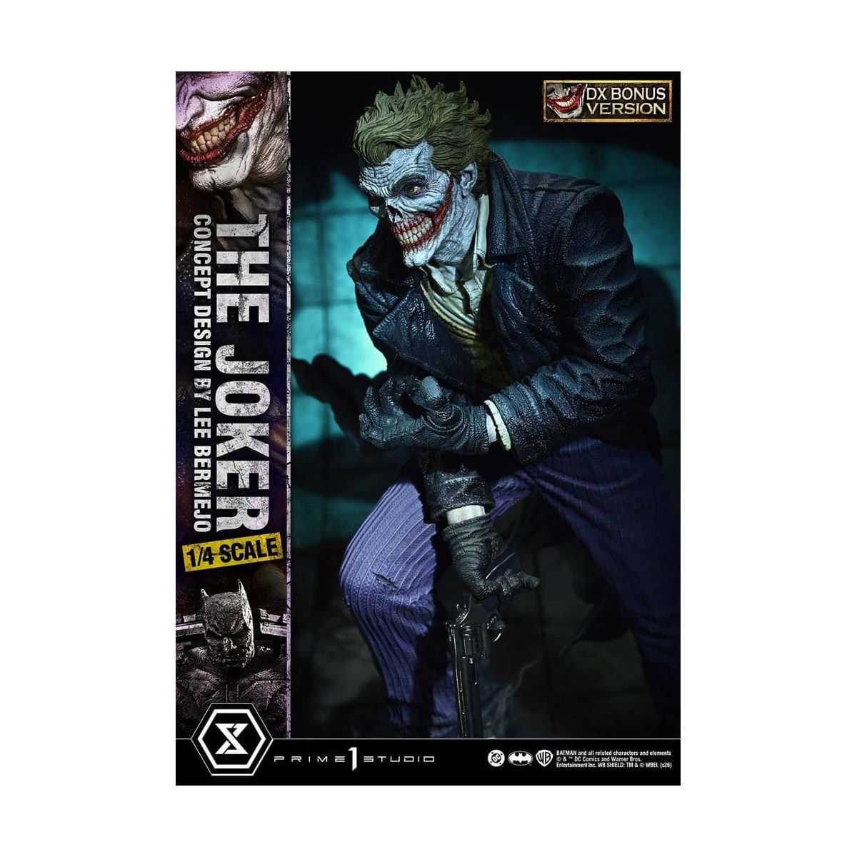 Prime 1 Studio - The Joker (Concept Design by Lee Bermejo) DX Bonus Version - Ultimate Premium Masterline Series 1/4