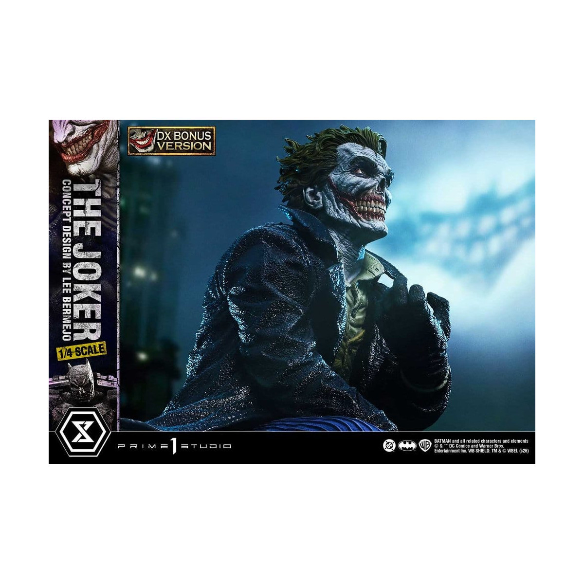 Prime 1 Studio - The Joker (Concept Design by Lee Bermejo) DX Bonus Version - Ultimate Premium Masterline Series 1/4