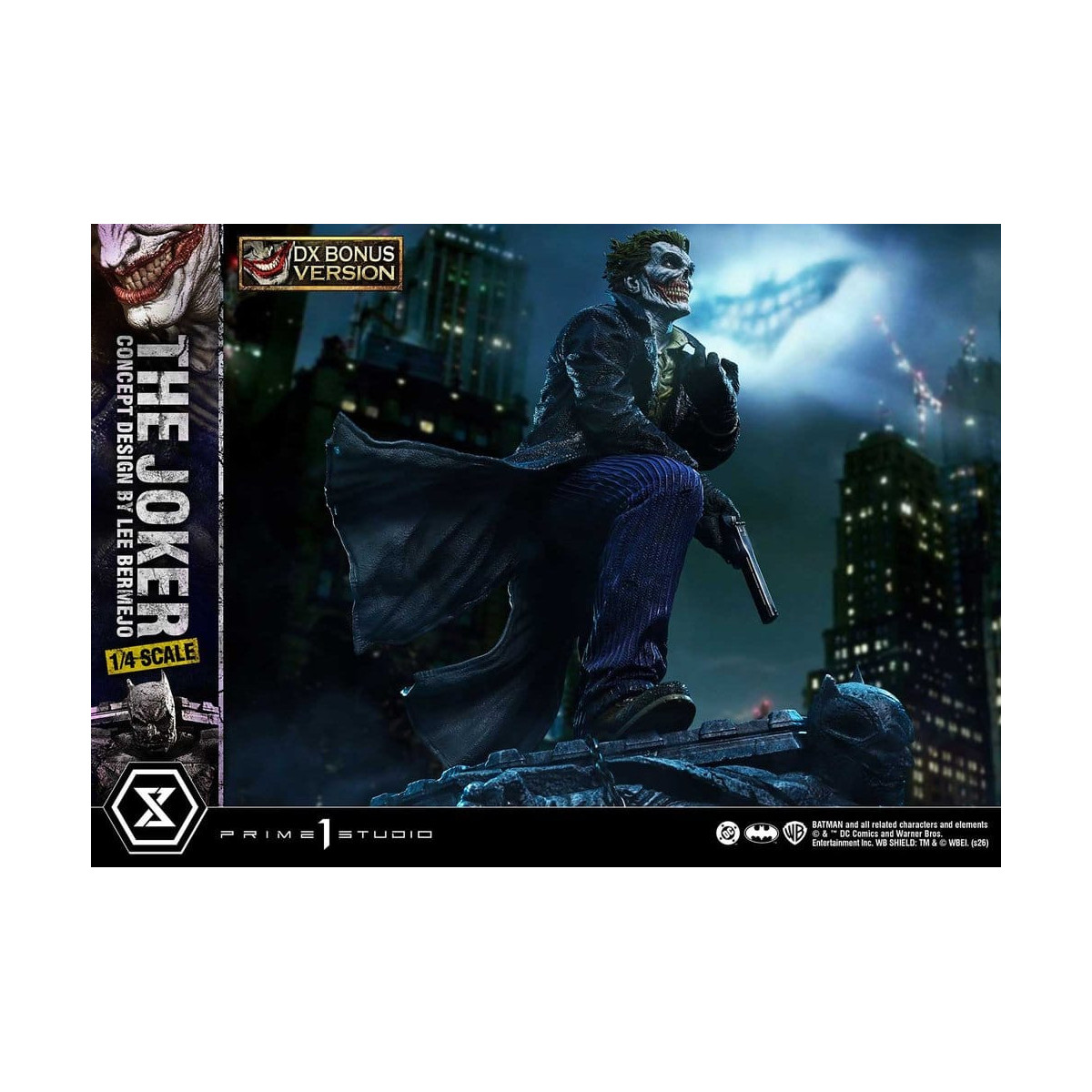 Prime 1 Studio - The Joker (Concept Design by Lee Bermejo) DX Bonus Version - Ultimate Premium Masterline Series 1/4