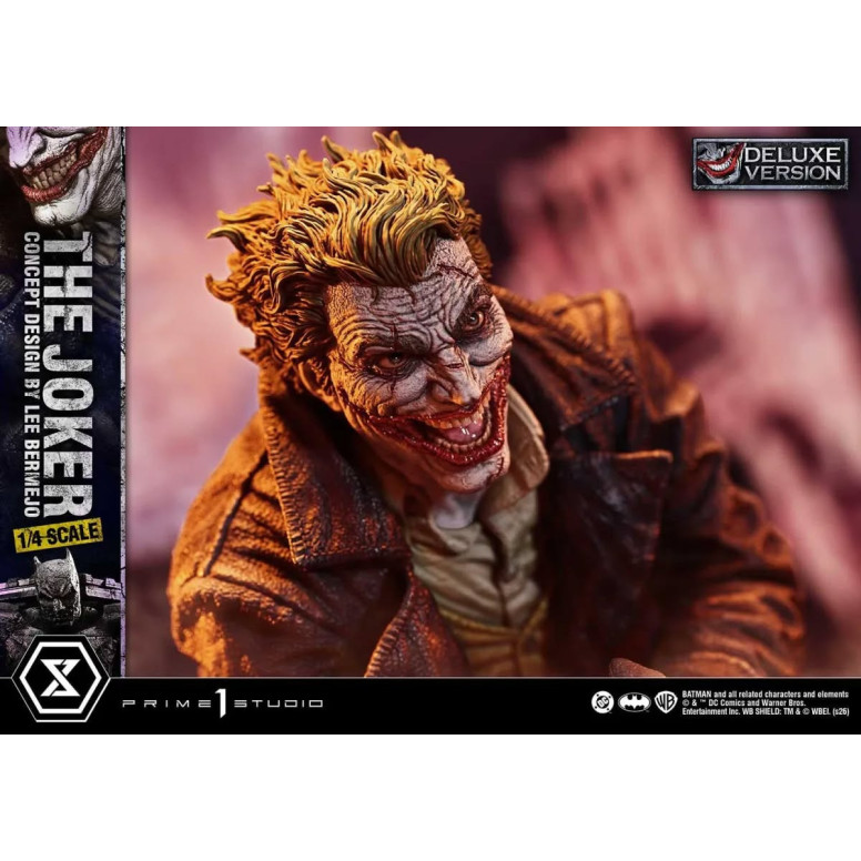 Prime 1 Studio - The Joker (Concept Design by Lee Bermejo) DX Bonus Version - Ultimate Premium Masterline Series 1/4