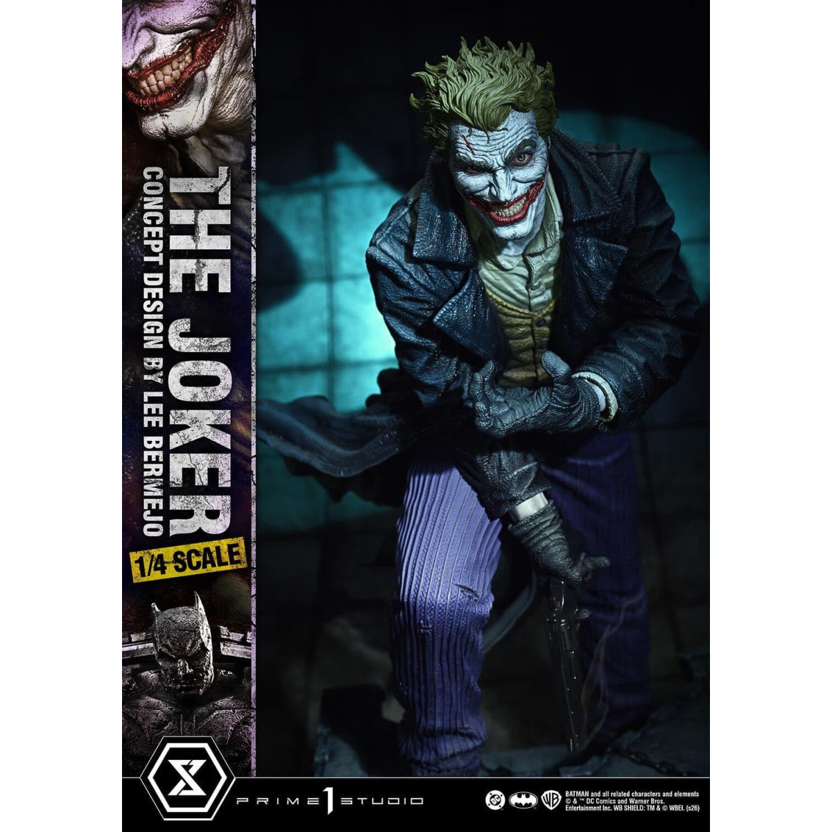 Prime 1 Studio - The Joker (Concept Design by Lee Bermejo) DX Bonus Version - Ultimate Premium Masterline Series 1/4