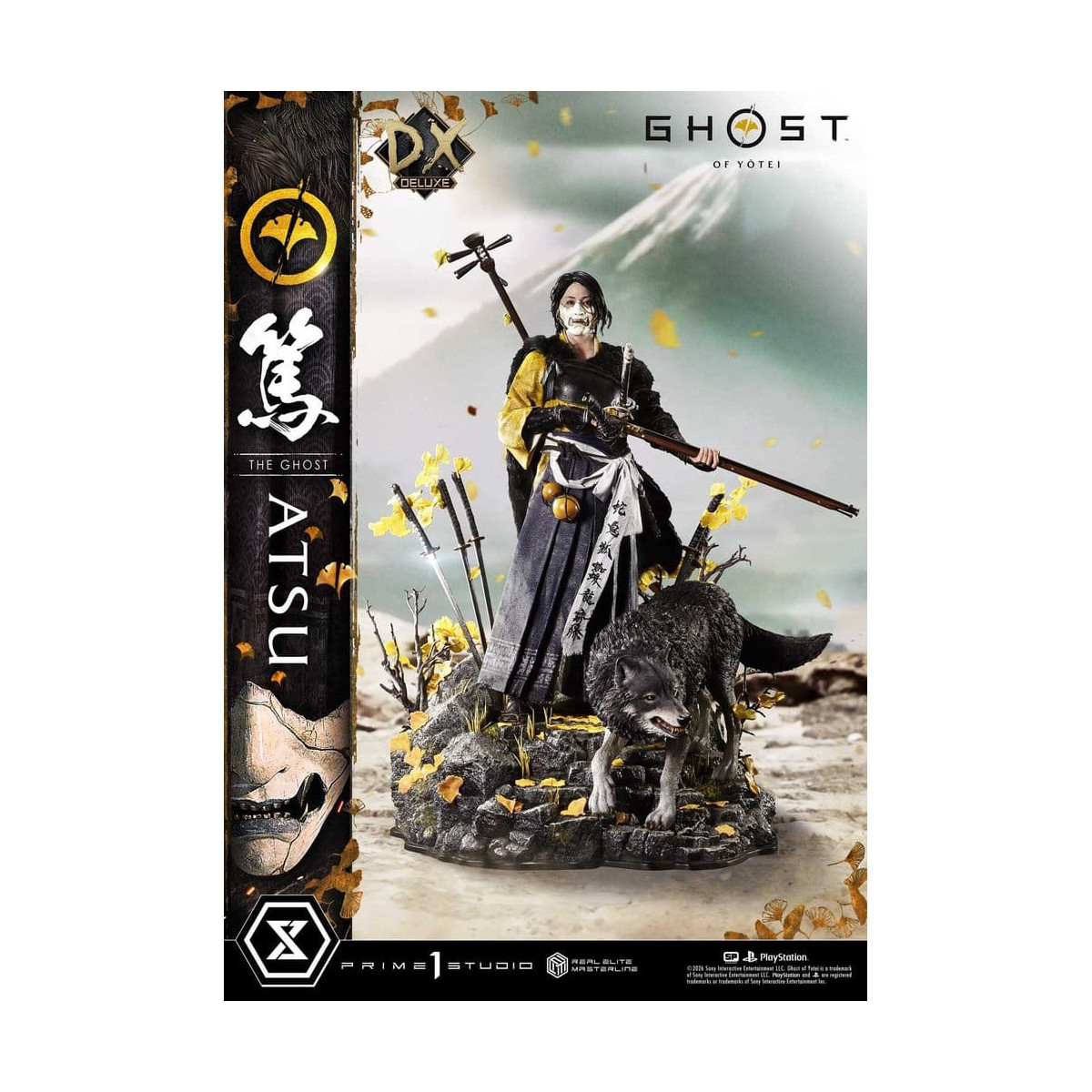 Prime 1 Studio - Ghost of Yotei - Atsu DX Bonus Version - Real Elite Masterline Series 1/4