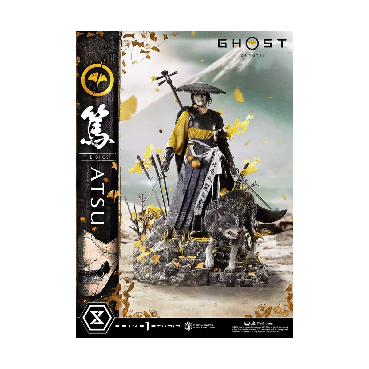 Prime 1 Studio - Ghost of Yotei - Atsu DX Bonus Version - Real Elite Masterline Series 1/4