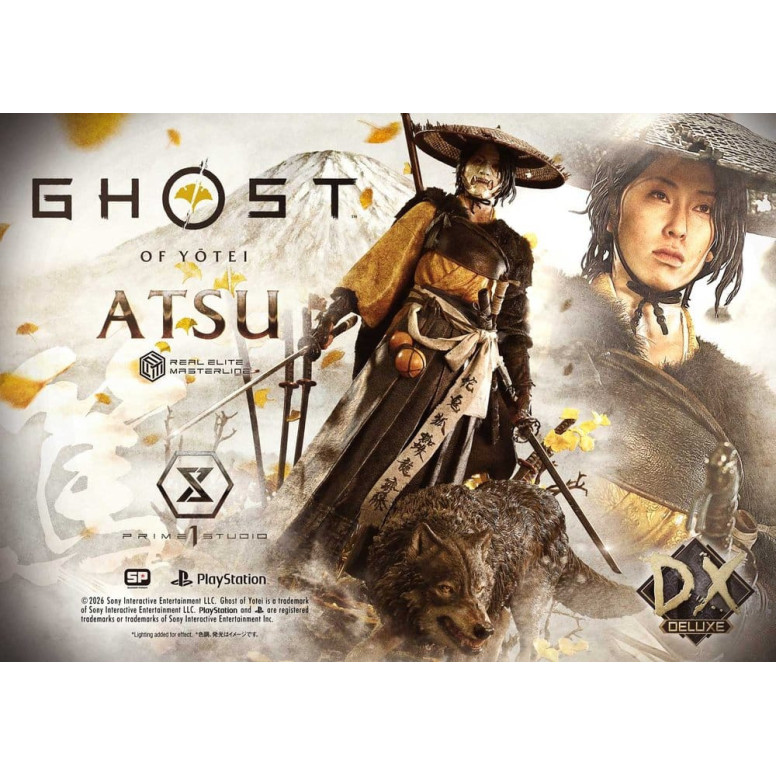Prime 1 Studio - Ghost of Yotei - Atsu DX Bonus Version - Real Elite Masterline Series 1/4