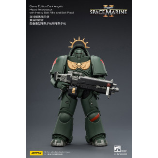 JoyToy - Space Marines II - Dark Angels - Heavy Intercessor with Heavy Bolt Rifle and Bolt Pistol 1/18