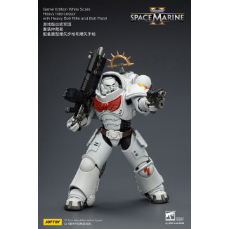 JoyToy - Space Marines II - White Scars - Heavy Intercessor with Heavy Bolt Rifle and Bolt Pistol 1/18
