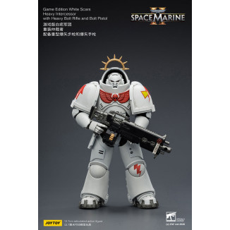 JoyToy - Space Marines II - White Scars - Heavy Intercessor with Heavy Bolt Rifle and Bolt Pistol 1/18