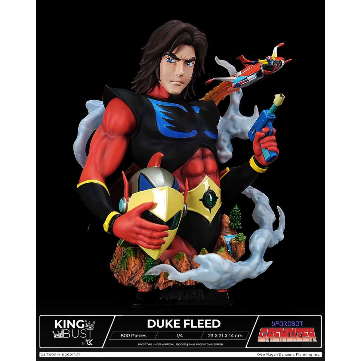 Cartoon Kingdom - King Bust Actarus 1/4 - Grendizer Grendizer - Limited Edition