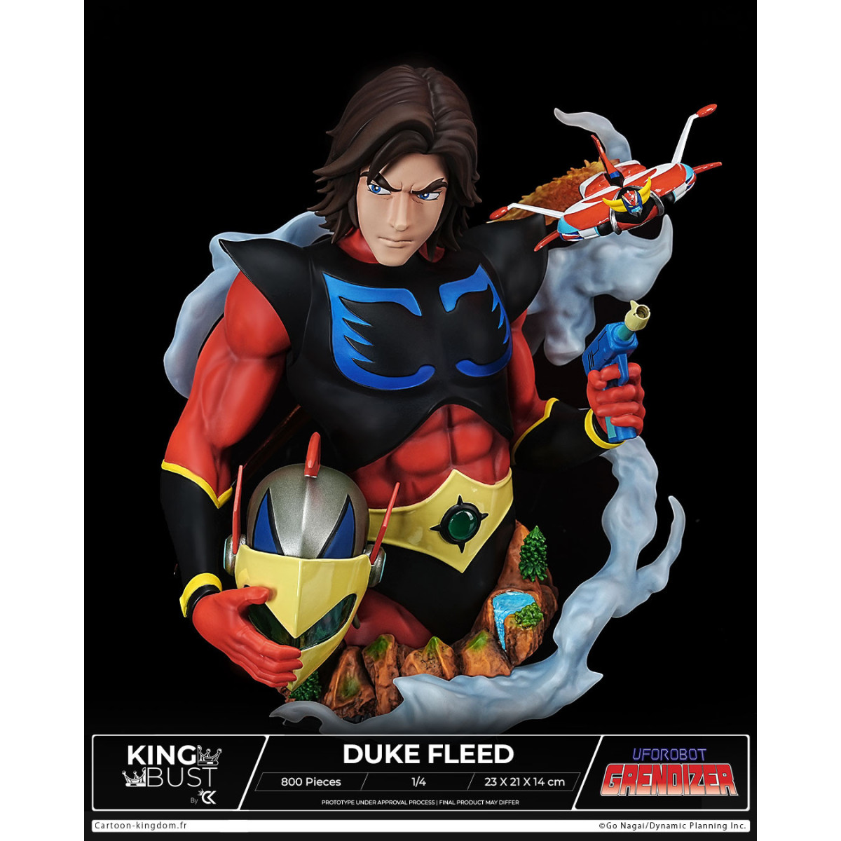 Cartoon Kingdom - King Bust Actarus 1/4 - Grendizer Grendizer - Limited Edition