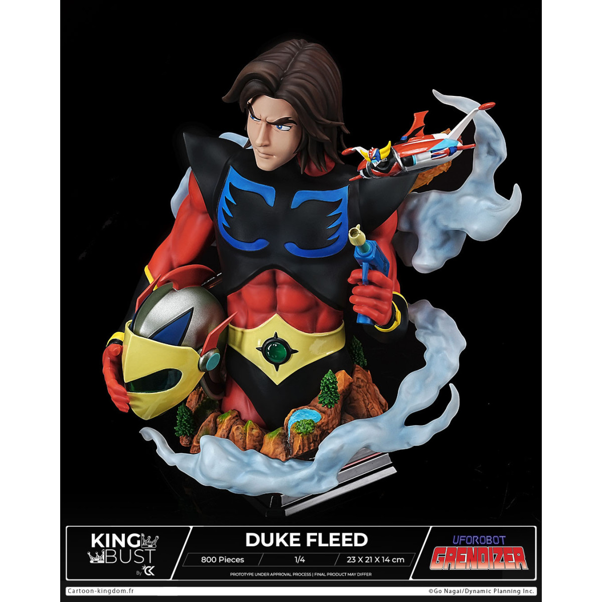 Cartoon Kingdom - King Bust Actarus 1/4 - Grendizer Grendizer - Limited Edition