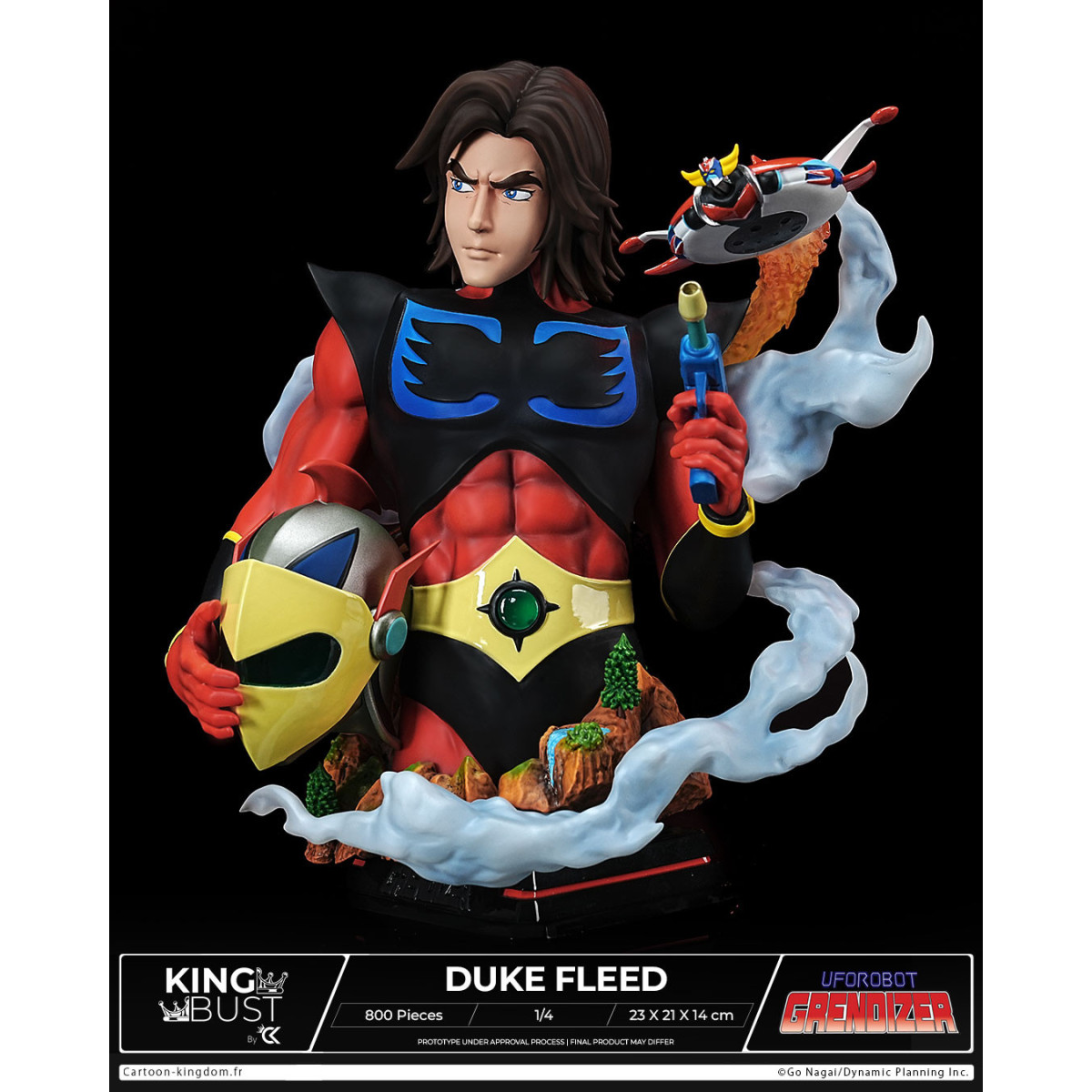 Cartoon Kingdom - King Bust Actarus 1/4 - Grendizer Grendizer - Limited Edition
