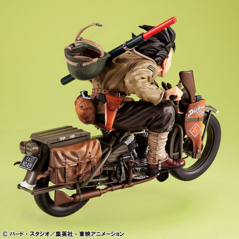 Megahouse Dragonball Z - Desktop Real McCoy - Son Goku & Bike diorama