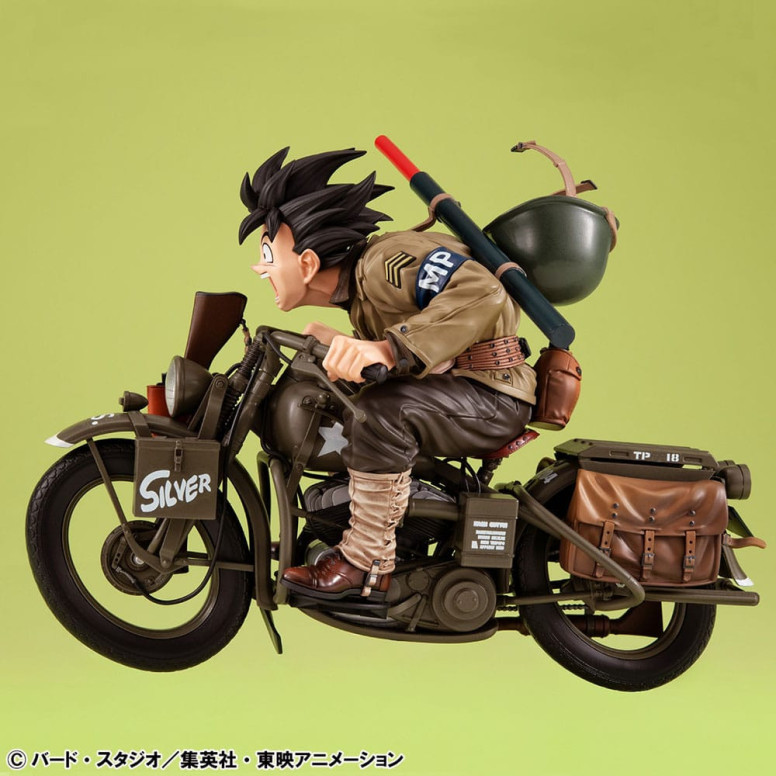 Megahouse Dragonball Z - Desktop Real McCoy - Son Goku & Bike diorama