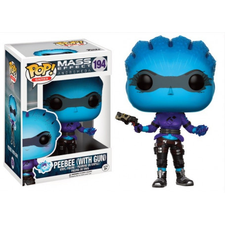 Funko Pop Mass Effect Andromeda - Peebee avec pistolet