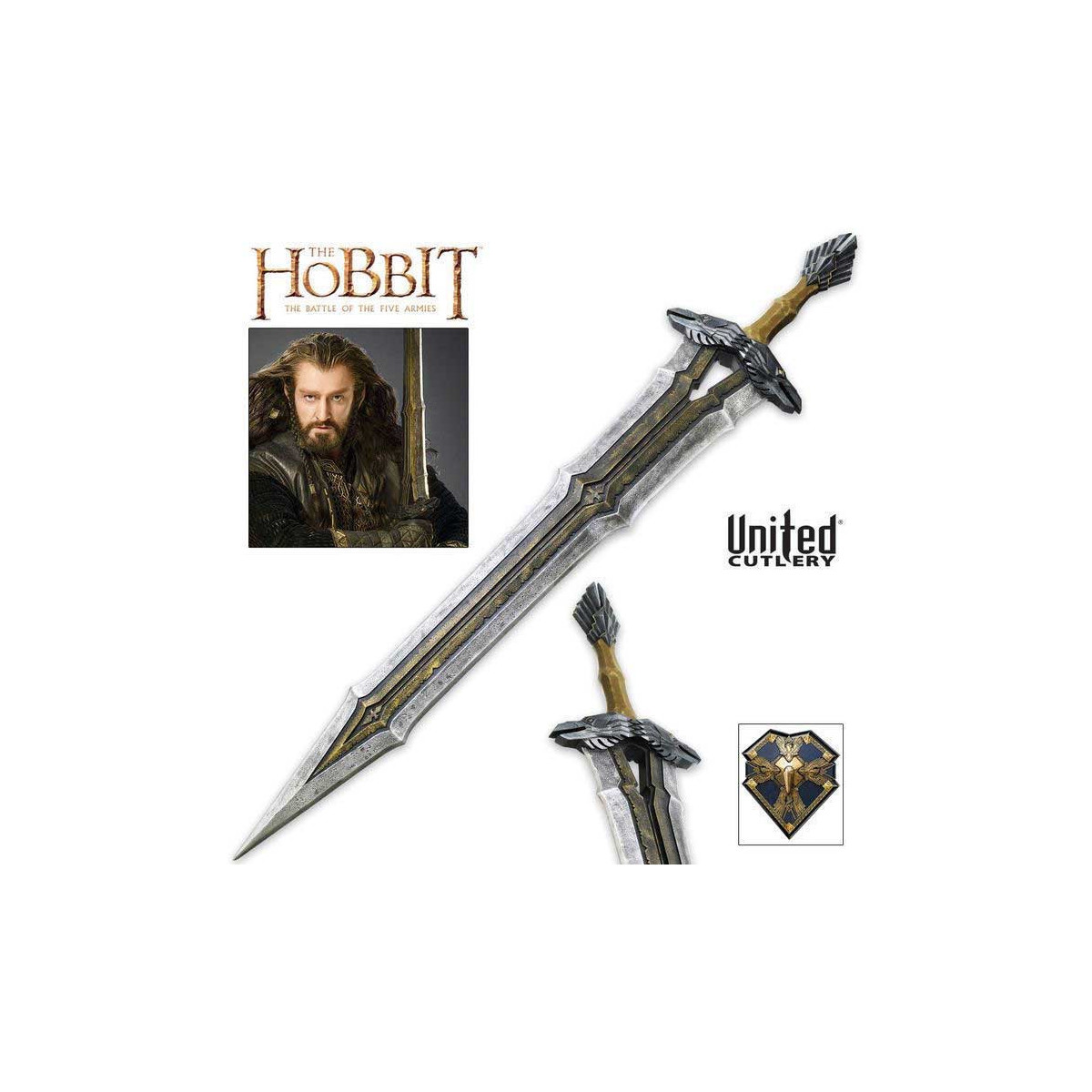 United Cutlery Hobbit sword of Thorin Oakenshield Regal | Figurine