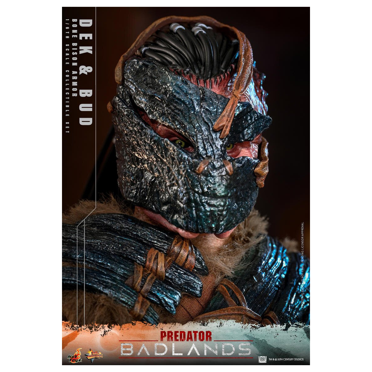 Hot Toys - Predator: Badlands - Dek (Bone Bison Armor) and Bud MMS 1/6