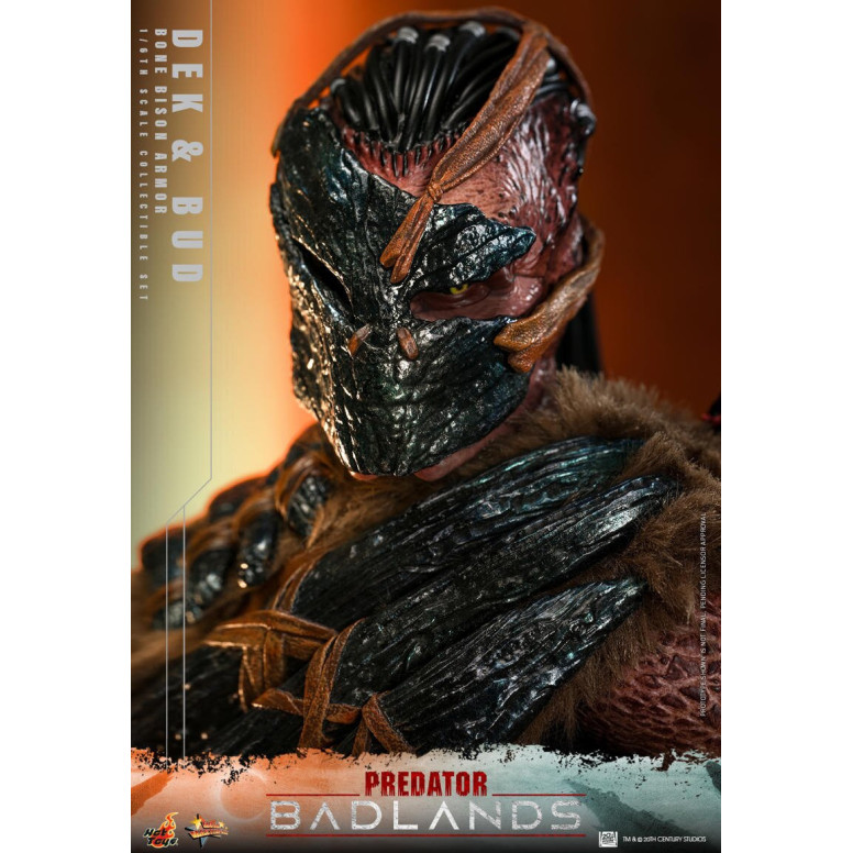 Hot Toys - Predator: Badlands - Dek (Bone Bison Armor) and Bud MMS 1/6