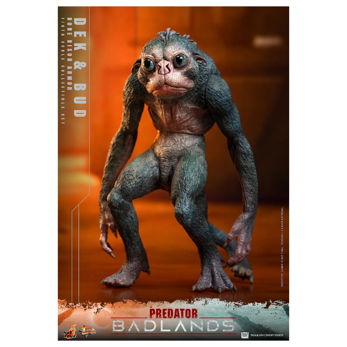Hot Toys - Predator: Badlands - Dek (Bone Bison Armor) and Bud MMS 1/6