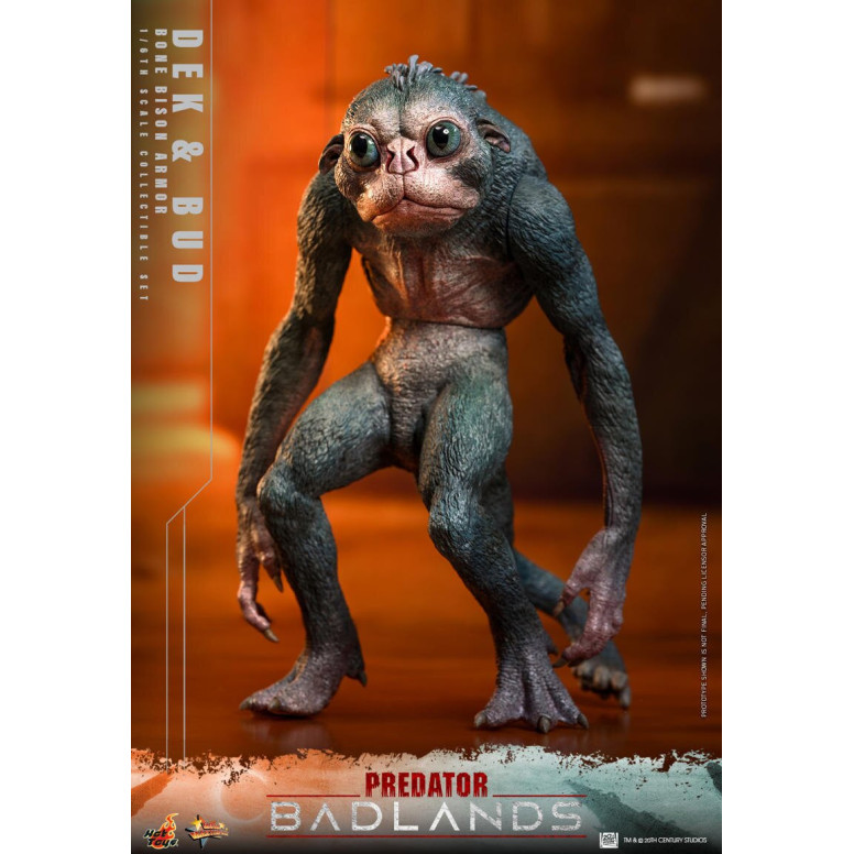 Hot Toys - Predator: Badlands - Dek (Bone Bison Armor) and Bud MMS 1/6