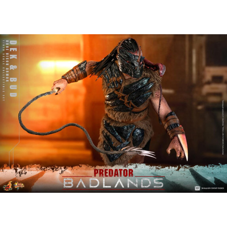 Hot Toys - Predator: Badlands - Dek (Bone Bison Armor) and Bud MMS 1/6