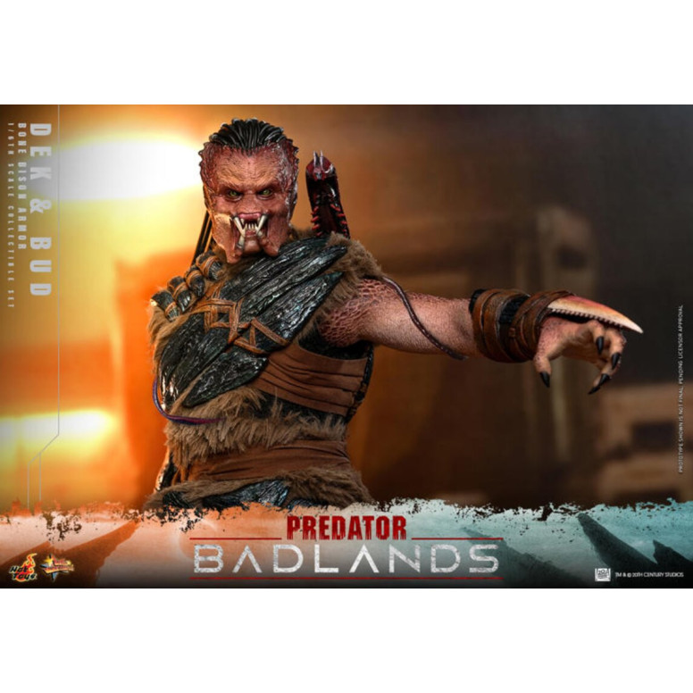 Hot Toys - Predator: Badlands - Dek (Bone Bison Armor) and Bud MMS 1/6
