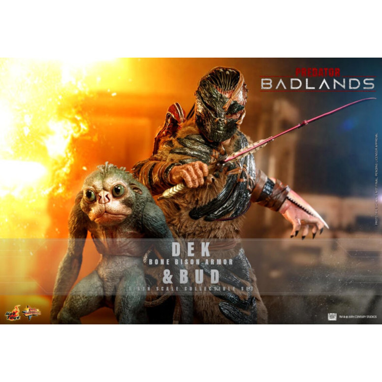 Hot Toys - Predator: Badlands - Dek (Bone Bison Armor) and Bud MMS 1/6