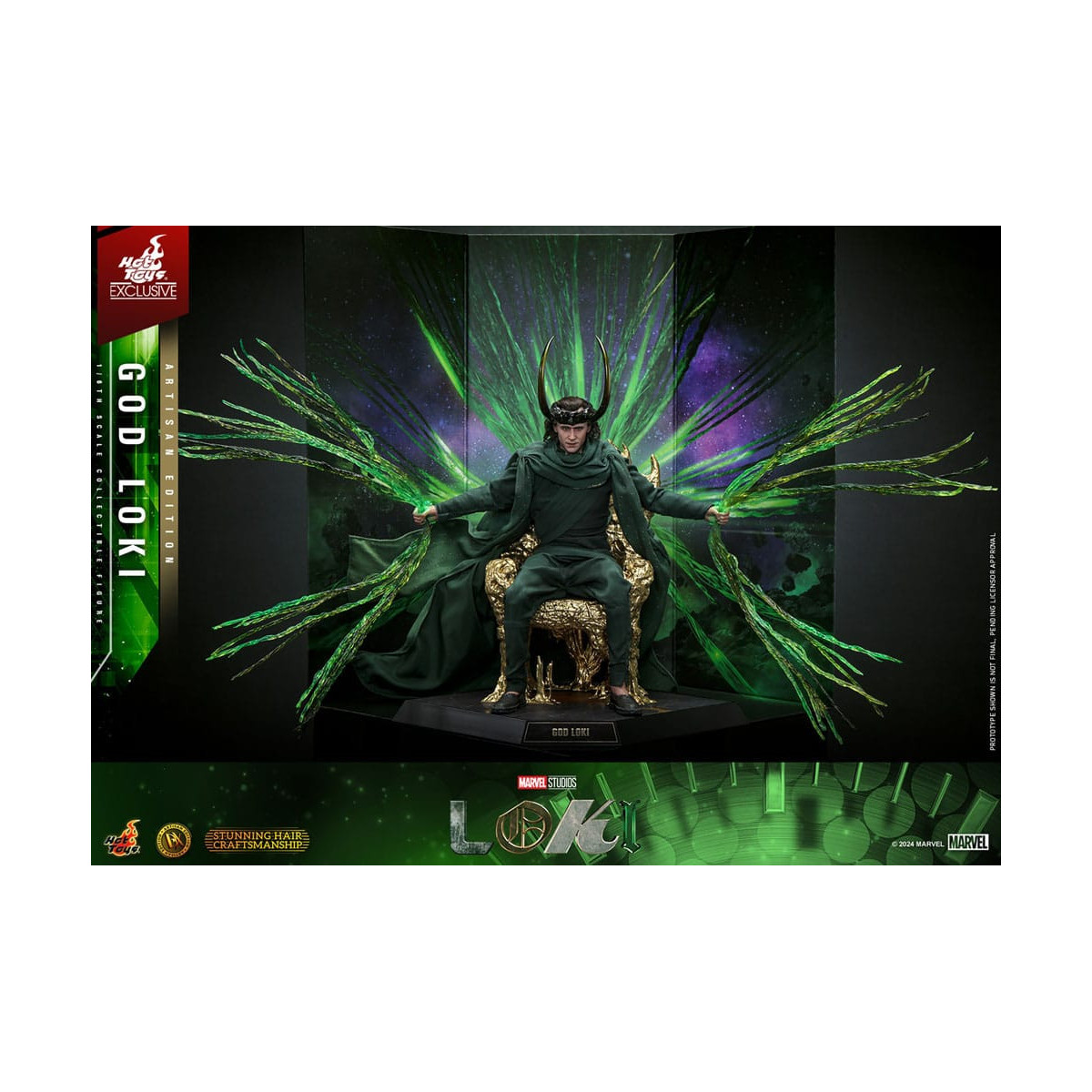 Hot toys - God Loki Artisan Edition 1/6 - Hot Toys Exclusive